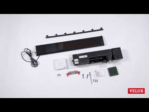 Montering av VELUX INTEGRA® Solar uppgraderingskit KSX 100K