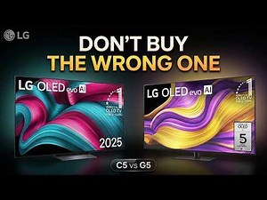 LG C5 vs G5 OLED — Don’t Spend the Extra Money Until You Watch This ⚠️