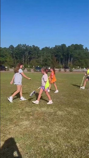 Lacrosse Practice with the Girls!