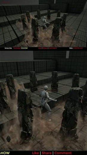 Pillar Shield in Unreal Engine 5 Niagara