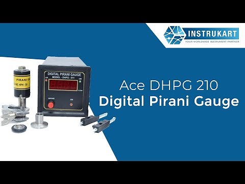 Digital Pirani Gauge with Set Point Controller | Pirani Gauge | Instrukart