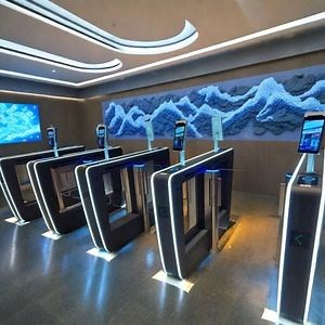 [Hot Item] CE Certificated Speed Gate for Exhibition Halls, Museums with RFID Accesscontrol