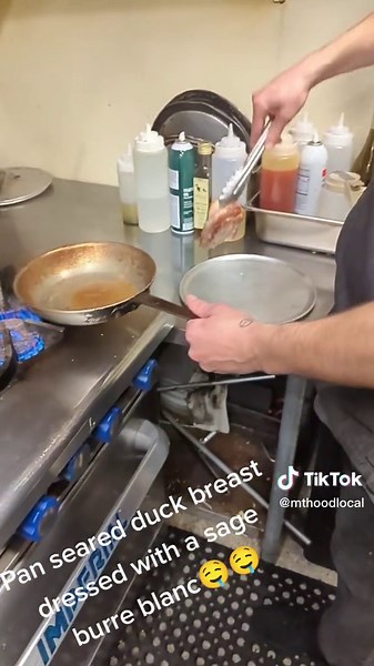 Delicious Pan Seared Duck Breast Special at Divots