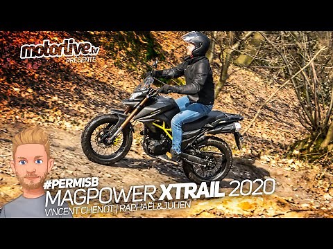 MAGPOWER XTRAIL 125 2020 : L'AVENTURIÈRE PERMIS B | TEST MOTORLI