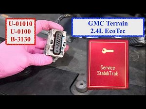 GMC Terrain Service StabiliTrak Troubleshooting | Lost Communication with TCM