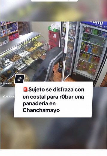Robo de yogures en Perené, Chanchamayo
