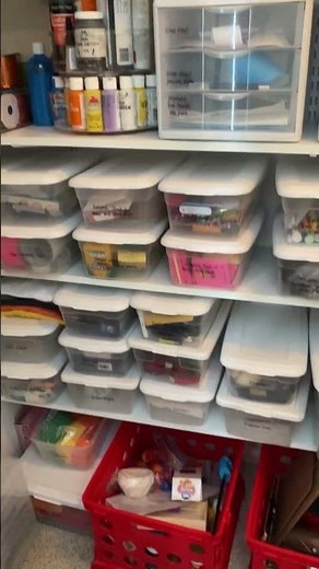 A Peek Inside My Craft Closet | Organization Solutions for Must-Have Activity and Art Supplies