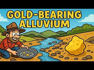 Gold-Bearing Alluvium: Formation, Main Types, and Properties explained