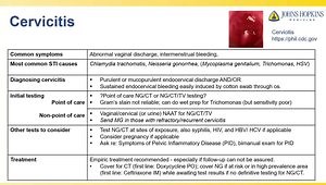 (private) Major STI Clinical Syndromes: Urethritis, Cervicitis, Proctitis, PID, GUD