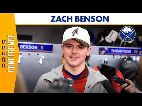 "I Can Go Out There and Play My Game" | Zach Benson 2023-24 End-Of-Season Interview | Buffalo Sabres