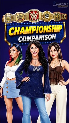 Iyo Sky vs Rhea Ripley vs Asuka – Who Has The Most Championships? 👑🔥