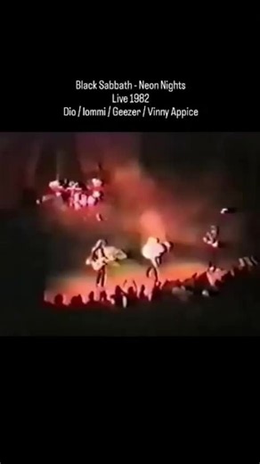 Neon Knights 1982 Black Sabbath live – rare Ronnie James Dio performance