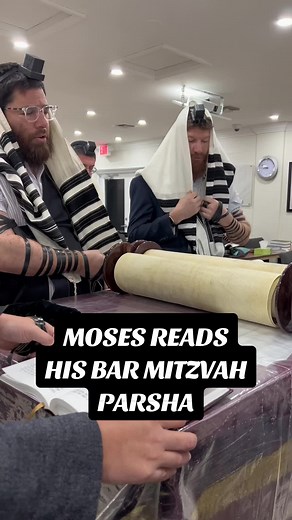 Moses Reading his Bar Mitzvah Parsha | Torah Bible Study