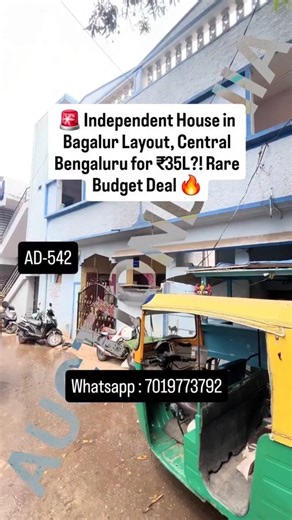 💰 Central Bengaluru House at ₹35L with High Rental Demand — G+1 in New Bagalur | Bank Auction