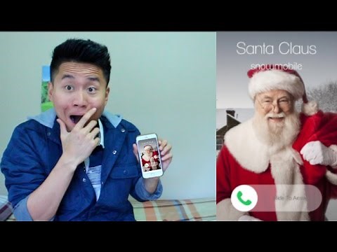 Calling Real Santa Claus and he ANSWERED?!