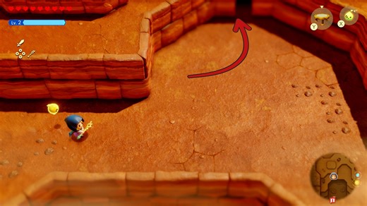 Northwest Gerudo Cliffs Cave (Flying Tile Cave) - The Legend of Zelda: Echoes of Wisdom Guide - IGN