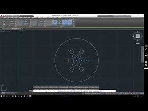 AutoCAD 2017 Tutorial: Polar Arrays