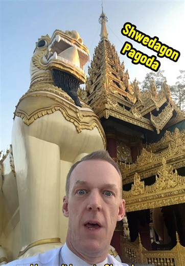 Visiting Shwedagon with my brother and his Aussie family. #kopete #tiktokmyanmar #thankyoumyanmar #myanmar