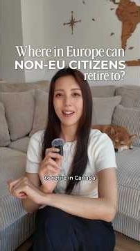 How to legally retire to Europe as a non-EU citizen #retireabroad #lifeineurope #movetoeurope