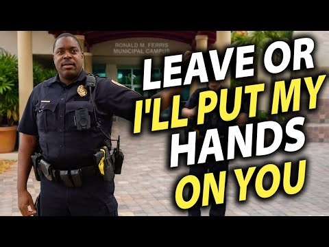 Filming City Hall Sparks Police Confrontation