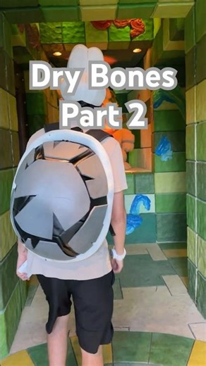 How I Made My Dry Bones Costume For Epic Universe (Part 2) 💀 🐢