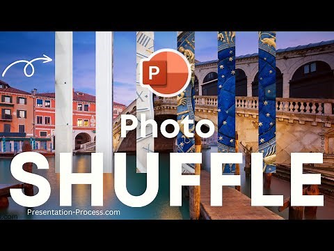 FAST Photo SHUFFLE Slide Effect in PowerPoint | Create Easy Video Album