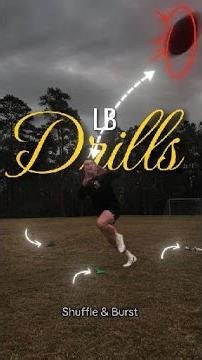 LB Drills: Cones, Reaction & Coverage! #DrNattyReacts #shorts