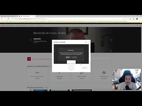 Crea tutoriales con la opción de grabar pantalla de Microsoft Stream