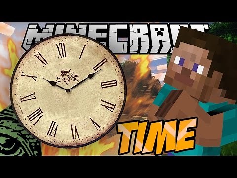 Minecraft mody! KONTROLUJ CZAS! | TIME MOD
