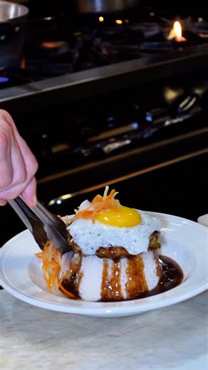 12 reactions | Asian Cajun Loco Moco — a lil’ messy, real saucy, and straight-up comfort on a plate  Available ‘til the end of the month | Brenda's French Soul Food | Facebook