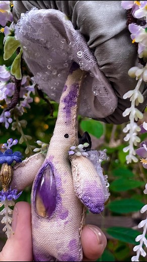 27K views · 324 reactions | Custom Mushling - Lorelei #mushlings #mushroom #handmade #artdoll #doll #dollmaker #vintageinspired #whimsicalart #collectables #plush #maker #mushroomcore #fairycore #magicalmakers #fantasycreature #sew #customdoll #custom #howitsmade #behindthescenes #craft #create #anneofgreengables #cottagecore #ametrine #crystals | Thimble & Thistle | Facebook