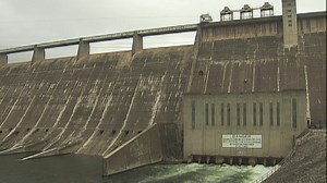 Mansfield Dam opens floodgate for first time since 2007