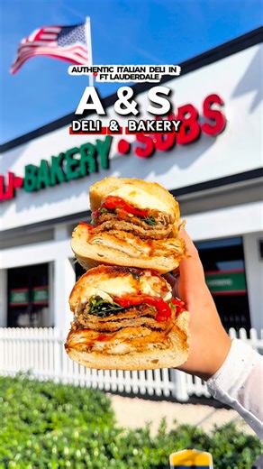 Denisse Montero on Instagram: "🔥Authentic Italian Deli in Ft Lauderdale 🔥 It’s so good it’s a legacy in every bite💯 Especially with their: 🔥The Fordham Fried chicken cutlet, fresh mozzarella, roasted red peppers, fried eggplant, wild arugula, EVOO, and balsamic glaze from Modena — served on house-baked Italian seeded hero. 🔥The Artie Rose Chicken Milanese, garlicky broccoli rabe, fresh mozzarella — served hot on our toasted Italian seeded hero. Named after one of the owner’s granddaughters 
