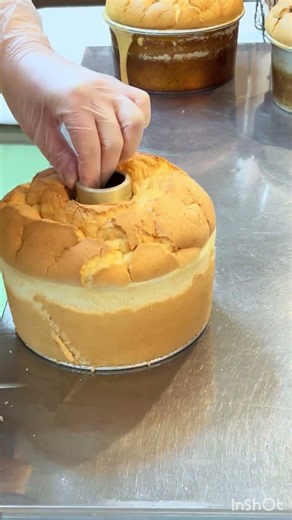 天使のシフォンケーキ #cake #chiffoncake #シフォンケーキ
