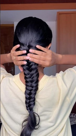Easy 4-Strand Braid | Simple Daily Hairstyle
