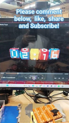 I made a 3 min. Lego Block Timer!