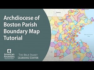 Archdiocese of Boston Parish Boundary Map Tutorial