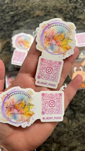 Katie Did It Resin Art: coasters, magnets, keychains, home decor on Instagram: "I had a vision, contacted @stickermule and they made it come to life. I don’t know how they did it but from the time I emailed them, to receiving the order in my hand, was 4 days..including thanksgiving 😳 Their stickers are always great quality, vibrant colors and the customer service is top notch. Best of all believe it or not, is they are a small business based here in NY. I will forever be a customer!"