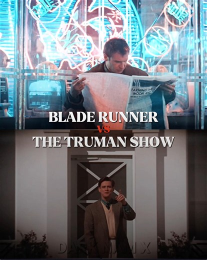 Blade Runner vs The Truman Show | #edit #movie #cinema #cinematic #media #foryou #fyp #viral #music