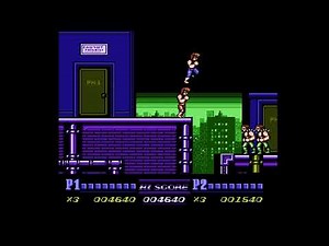 Double Dragon II | 2 player co-op Gameplay | NES