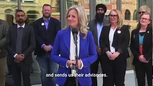 WOAH👀 Must Watch 👇 Rachel Notley latest press conference goes off the rails fast when she refuses to answer reporters. | United Conservative Party of Alberta