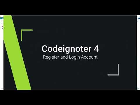 Codeigniter 4 (Register and Login Account with Session)