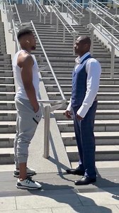 74K views · 342 reactions | Anthony Joshua and Daniel Dubois first face-off ahead of today's announcement for their fight on September 21st at Wembley Stadium  | Boxing Exposure | Facebook