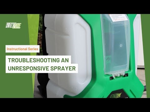 How To: Troubleshoot An Unresponsive Sprayer | FZ Instructional Series