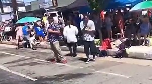 Actor Danny Trejo Gets Into Fight At 4th Of July Parade After Spectators Threw Water Balloons At Him | Whiskey Riff