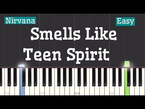 Nirvana - Smells Like Teen Spirit Piano Tutorial | Easy