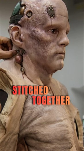 How They Made Frankenstein's Monster Look Absolutely Terrifying #behindthescenes #practicaleeffects
