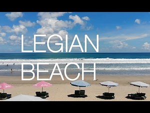 Legian Beach Bali by Drone