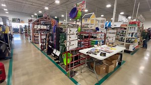 Great morning at the new Family Farm & Home store in Canton on Whipple. We are excited to partner with them through the holiday season. You can support Pegasus by purchasing a wish list item off of the Christmas tree in the store. We are excited for this partnership and looking forward to doing more with Family Farm & Home. Great store to shop for Christmas! 🎄 | Pegasus Farm Therapeutic Equestrian Center