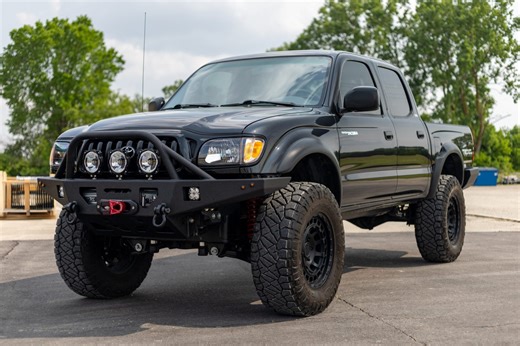 No Reserve: 2003 Toyota Tacoma SR5 Double Cab TRD 4×4 V6